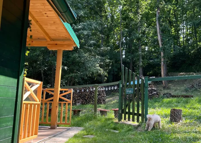 Brvnara Vrganj Ferienhaus *