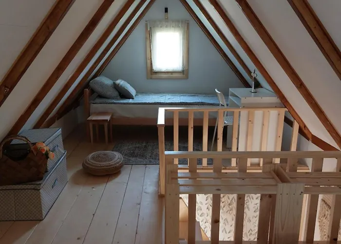 Brvnara Vrganj Ferienhaus *