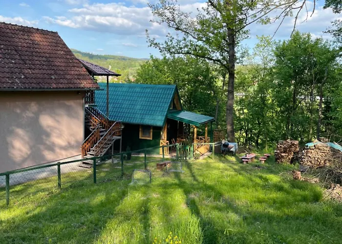 Brvnara Vrganj Ferienhaus *